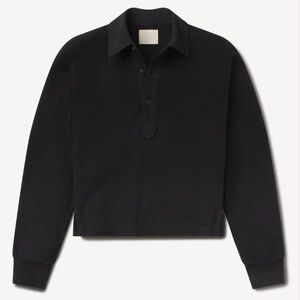 ISO: Buck Mason Women's Boyfriend Field Spec Rugby Top